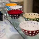 Činija „Le Murrine“ ø20 - Crna/Bela/Crvena - Slika 3